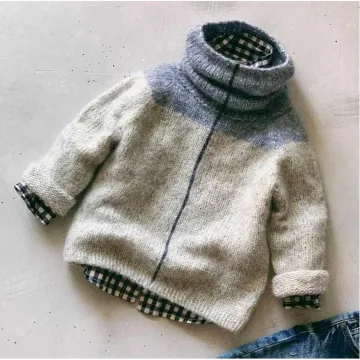Свитер Little warm strip - Ксения Маликова