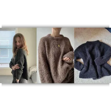 Свитер оверсайз из букле Sweater no 24 - Louise Rasmussen
