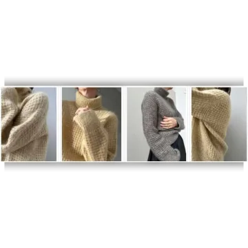 Свитер оверсайз Waffle Loop Roll Neck - Other Loops