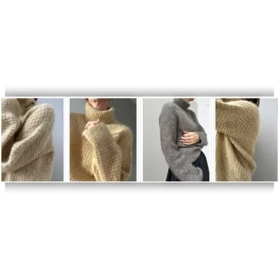 Свитер оверсайз Waffle Loop Roll Neck - Other Loops