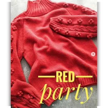 Свитер Red party - pank_ova.knitting