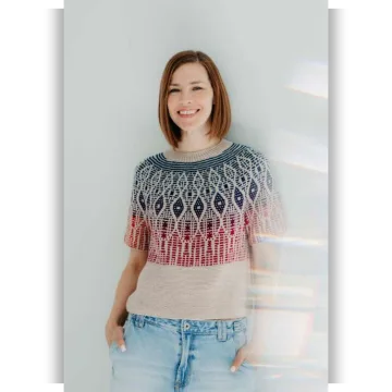Свитер Refracta Sweater - Zanete Knits