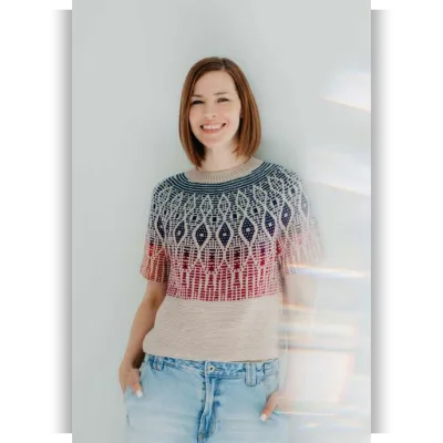 Свитер Refracta Sweater - Zanete Knits