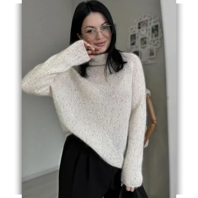 Свитер с горлом Leya_свит - Елена Косенкова
