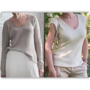 Свитер V - knittilla