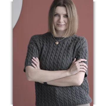 Свитер/Футболка Aran sweater - Лана Бакаева