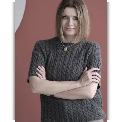 Свитер/Футболка Aran sweater - Лана Бакаева