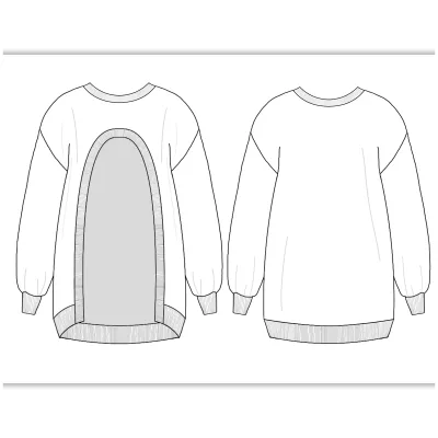 Свитшот "Айгуль ". Размер 50 - Your Tailor