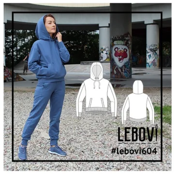 Свитшот Lebovi 604. Размеры 40-50, рост 164