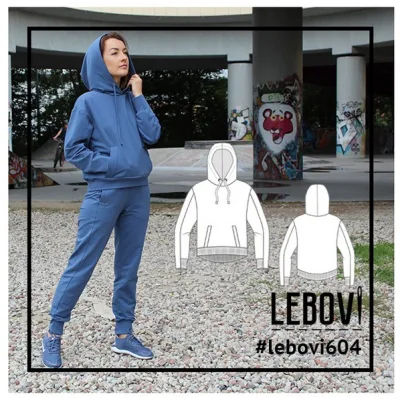 Свитшот Lebovi 604. Размеры 40-50, рост 164 - Lebovi