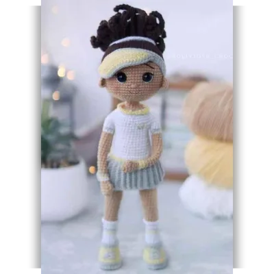 Теннисистка Пенни - pollytoys_crochet