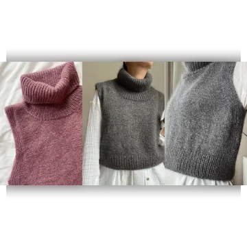 Теплая безрукавка Montpellier Slipover - Ane Fiskum Sunde, NovemberKnits