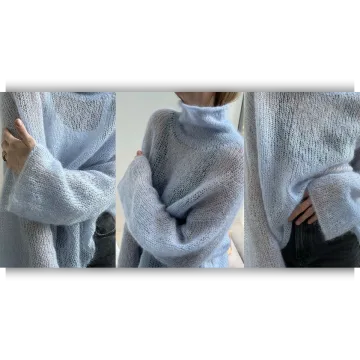 Тонкий свитер Light Loop High Neck - Otherloops