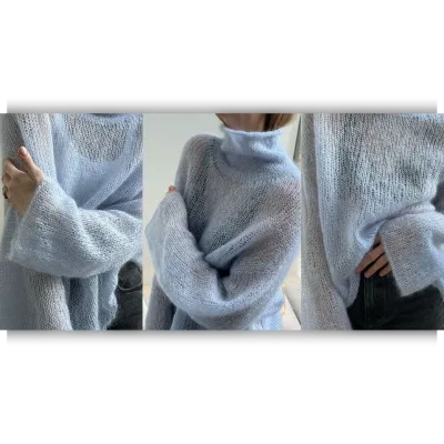 Тонкий свитер Light Loop High Neck - Otherloops
