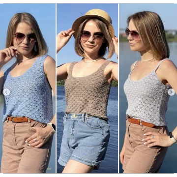 Топ Airy - annvi_knits