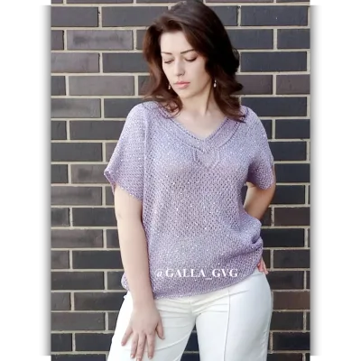 Топ Алита - galla_club_knit