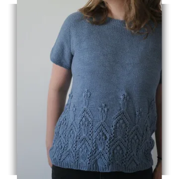 Топ Bouquet de Fleurs tee - Dieuwke Schack-Mulligen