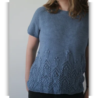 Топ Bouquet de Fleurs tee - Dieuwke Schack-Mulligen