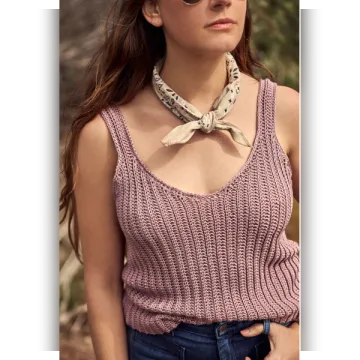 Топ крючком поперек Pathways Camisole - Alexandra Tavel