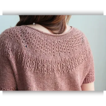 Топ Sakura - Knitting For Breakfast