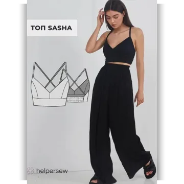 Топ "Sasha" ОГ 80-96 Рост 158