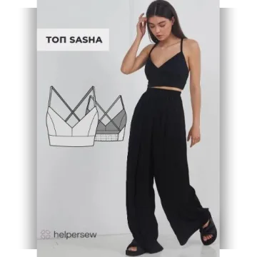 Топ "Sasha" ОГ 80-96 Рост 176
