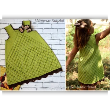 Топ / туника / платье Green 80-164 см - Наталия Ванцева
