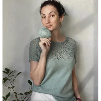 Топ twigstop - l.wang_knit