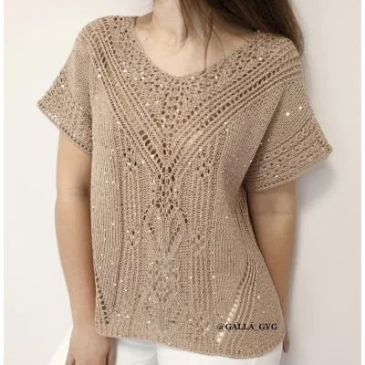 Топ Жаклин - galla_club_knit