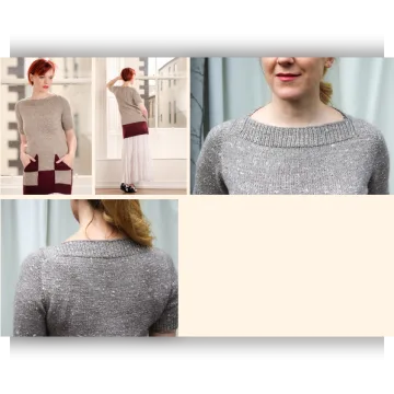 Туника с контрастными карманами Buji - Renée Callahan