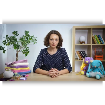 Ушастая подружка мягкая игрушка из флиса своими руками - Анна Субботина