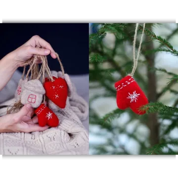 Валяем новогодний декор
