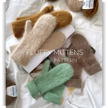 Варежки fluffy_mittens_priyma - Анастасия Прийма