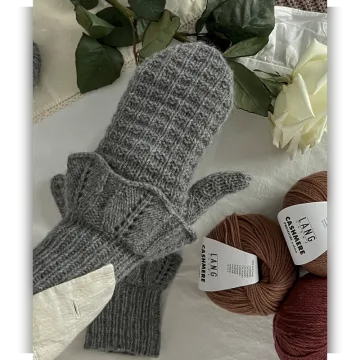 Варежки Waffle_mittens - Елена Митина