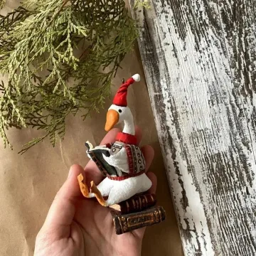 Ватная игрушка Гусь