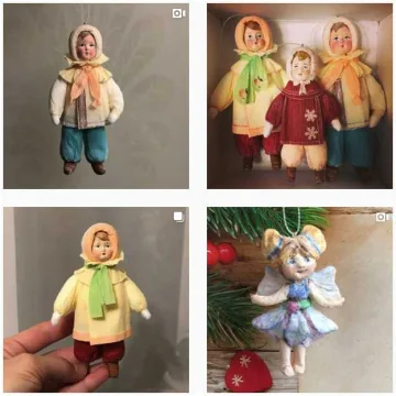 Ватные игрушки