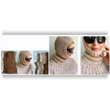Вязаная балаклава Matching Balaclava - Вяжи.ру