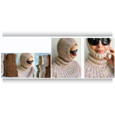 Вязаная балаклава Matching Balaclava - Вяжи.ру