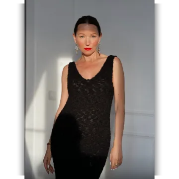 Вязание платья Лучия - Юлия Имукина