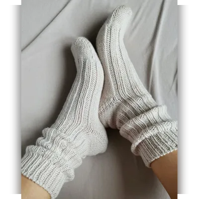 Вязаные спицами носки Basic Socken - Susanne Müller