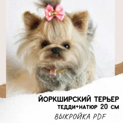 Выкройка "Йорк Натюр-Тедди" + инструкция со скелетом PDF - Анастасия Фролкова