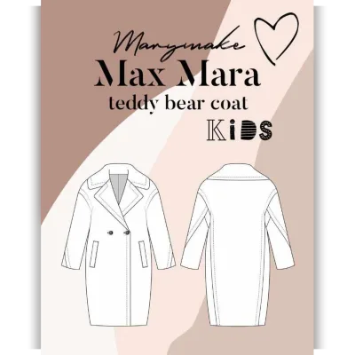 Выкройка шубки Teddy Bear kids. Размер 98 - Мария Просянкина