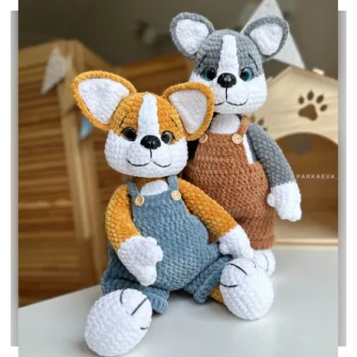 Хаски и Корги - Анастасия Паркаева