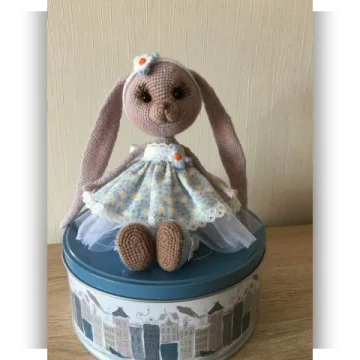 Зайка Валентинка. Крючок