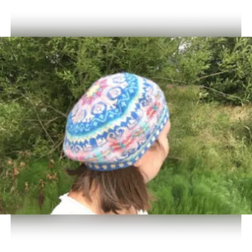 Жаккардовый берет Seaside Tam - Rubysasha
