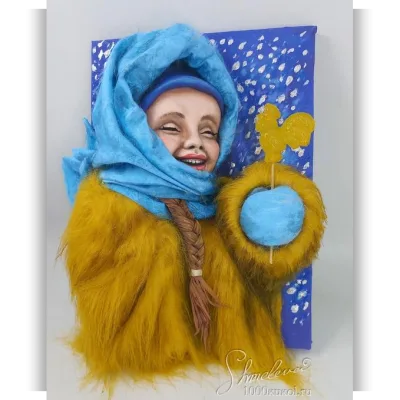 Запись онлайн-МК "Девчушка с леденцом" (фом-арт) - Татьяна Шмелёва