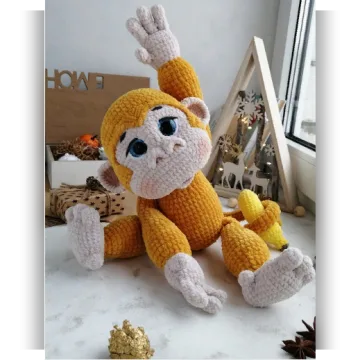 Желтая обезьянка