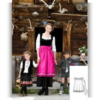 Женский костюм №117 — выкройка из Burda 9/2011 - Burda Style