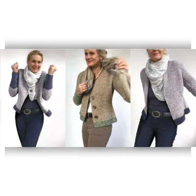 Женский жакет Cheat your Tweed - Ютта фон Хинтерм Штайн