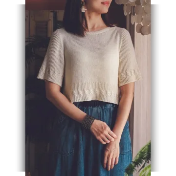 Женственный летний топ Lyra Tee - Irene Lin